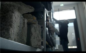 Das Unternehmen Klostermann stellt Betonprodukte her und nahm an der Denkfabrik „Auf dem Weg zur Kreislaufwirtschaft“ teil. Aufnahme vor Ort bei der Firma Klostermann. Foto: © Detlef Muckel