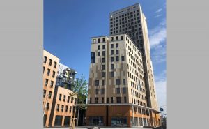Holz-Hochhaus in Wien. - Foto: MMag Romana Hoffmann