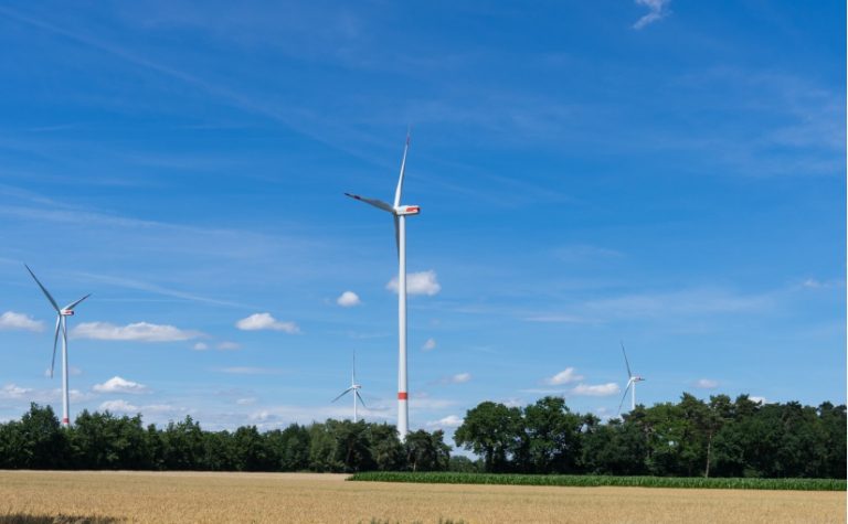 WindWest Windpark Hollich. - Foto: Windwest/EWG