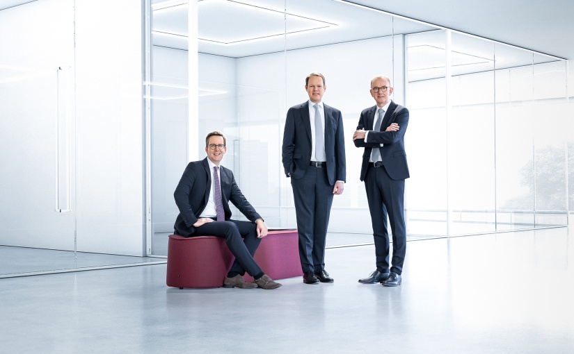 Der technotrans-Vorstands, v.l.n.r.: Dirk Engel, Peter Hirsch und Michael Finger (Sprecher). - Foto: technotrans SE