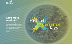 Registrieren lohnt sich: Das Webportal xdays.hettich.com bietet den angemeldeten Fachbesuchern eine Vielzahl an Informationen, Services und ermöglicht ebenso die Teilnahme an Live-Events der HettichXperiencedays. -Foto: Hettich