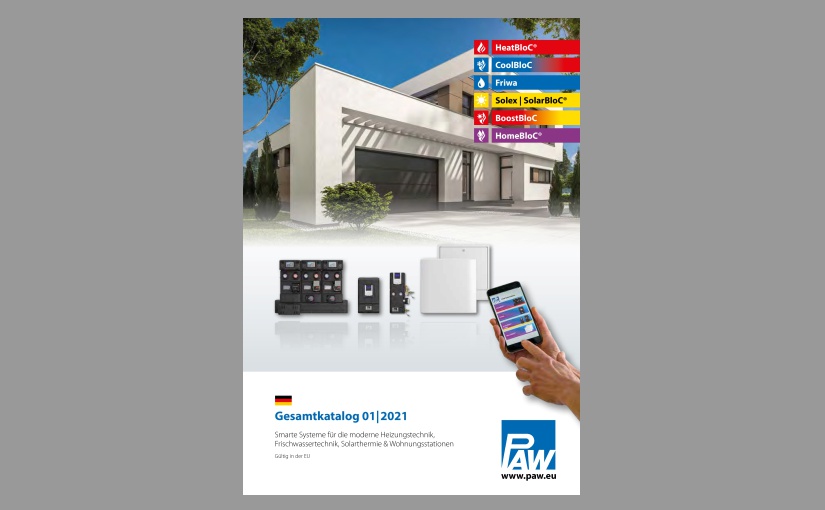 PAW stellt seinen neuen Gesamtkatalog 2021 vor. - Bild: PAW GmbH & Co. KG, Hameln