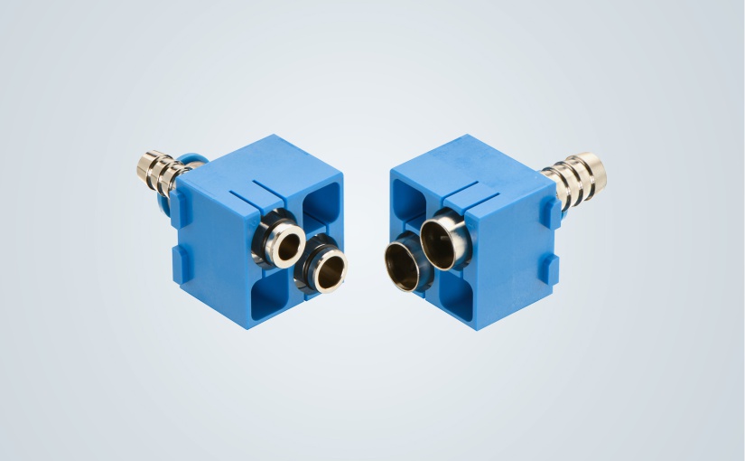 Han® Pneumatik Doppelmodul_Han-Modular® . - Foto: HARTING