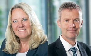 (links) Delia Wulle, Geschäftsführerin OEDIV KG. - recht): Martin Stratmann, Geschäftsführer OEDIV KG.- Foto: OEDIV KG