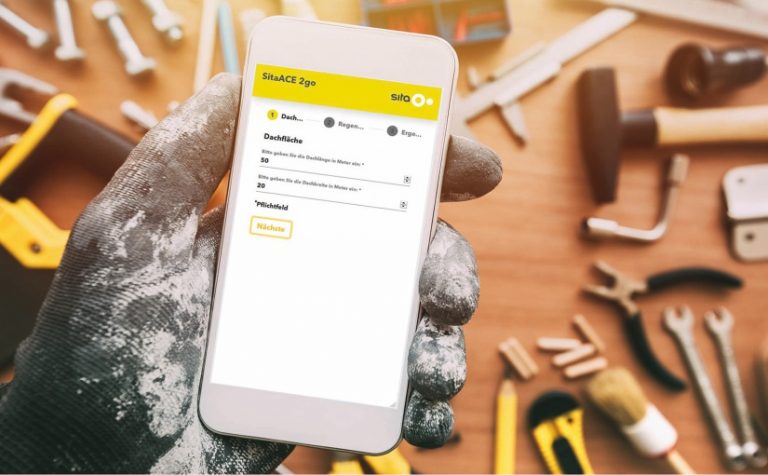 Das Büro in der Tasche: SitaAce 2go ist das neue Gully-Berechnungsprogramm für unterwegs. - Foto: Sita