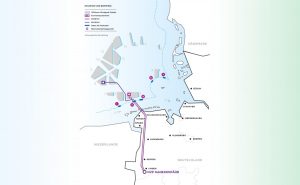 Strom von der Offshore Windanlage nach Lingen. - Grafik: Amprion
