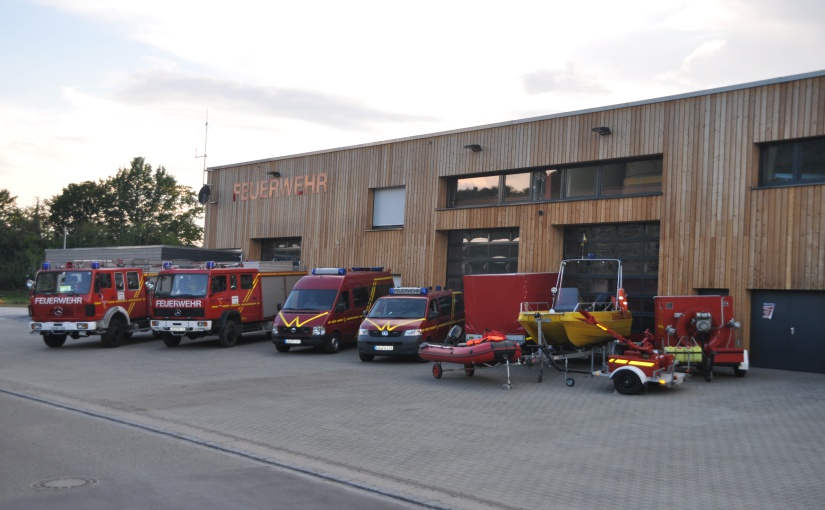 Im Alarmfall benötigt die Feuerwehr etwa 3,5 – 4 kW Strom, unter anderem zum Öffnen der Tore. - Foto: Feuerwehr Walheim