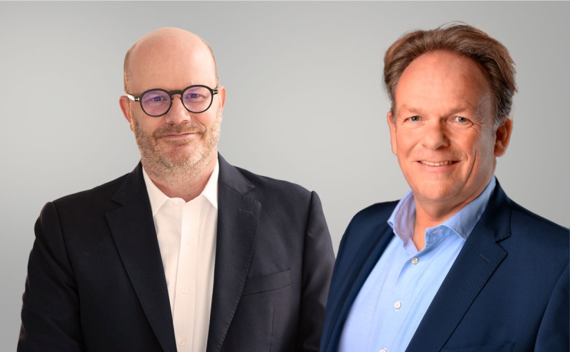 Hellmann Vorstand: Martin Eberle (CFO) und Reiner Heiken (CEO). - Foto: Hellmann