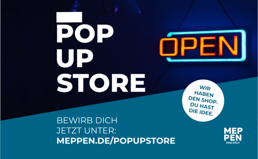 Wirtschaftsförderung Meppen eröffnet Pop-Up-Store am Marktplatz