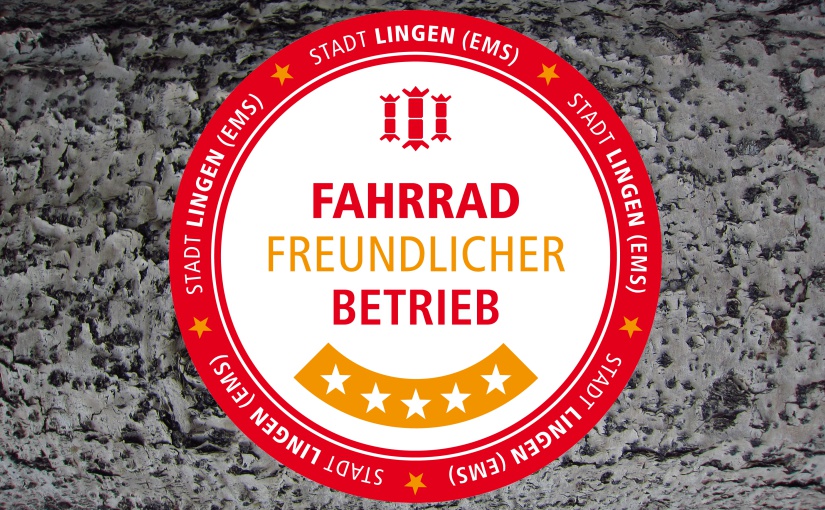 Lingen zeichnet „Fahrradfreundliche Betriebe“ mit Plakette aus