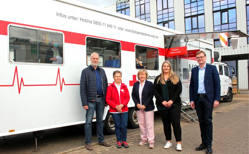 150 Mitarbeiter spenden insgesamt 40 Liter Blut