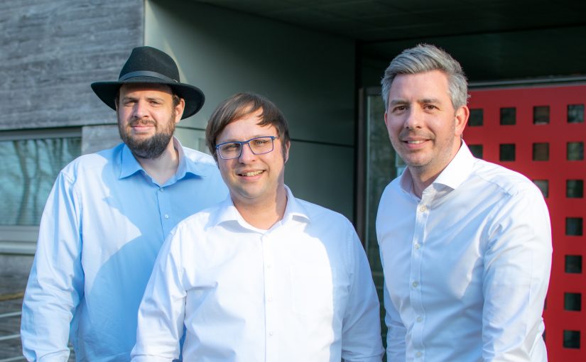 v.l.: Philipp A. Bornefeld, Dr. Matthias Habdank, Dr. Ulrich Jahnke. (Foto: Additive Marking GmbH)