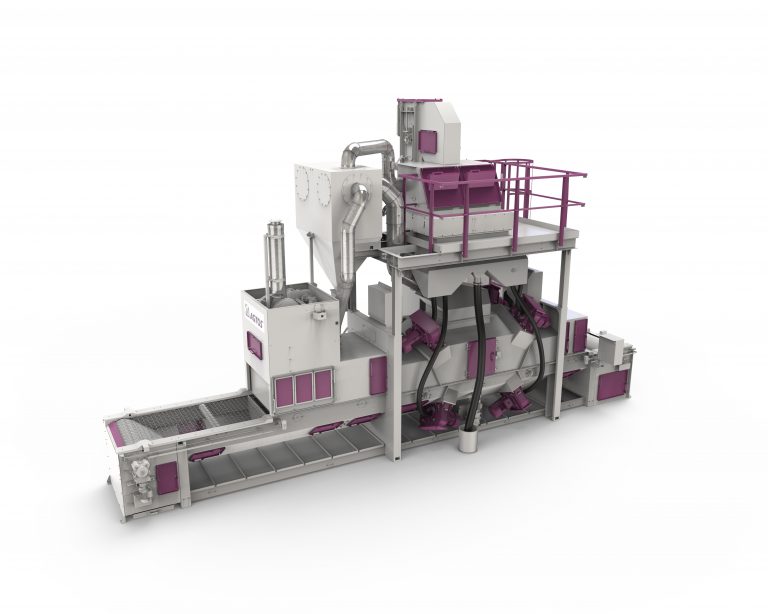 AGTOS Drahtgurt-Strahlmaschine (Foto: AGTOS)