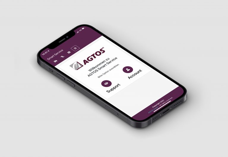 Die AGTOS Service App ermöglicht schnelle Unterstützung im Servicefall (Foto: AGTOS)