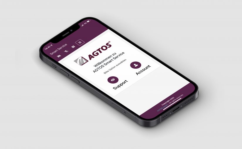 Die AGTOS Service App ermöglicht schnelle Unterstützung im Servicefall (Foto: AGTOS)