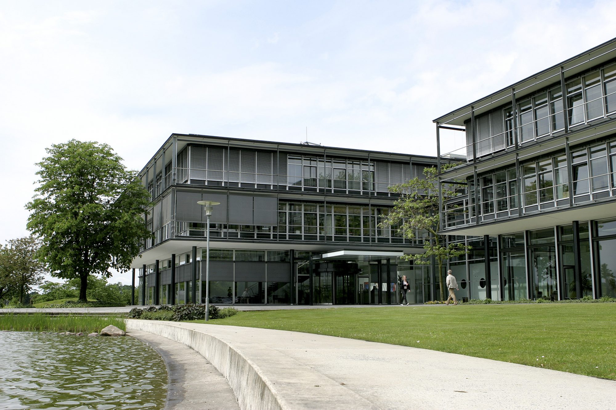 Der Eingangsbereich der Bertelsmann Stiftung (Foto: Thomas Kunsch)