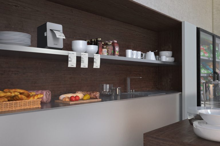 Epson zeigt auf der Internorga 2022 (Messe Hamburg, 30.4. – 4.5., Stand A3-104) Fachbesuchern der Branchen Hotellerie, Gastronomie, Bäckereien und Konditoreien seine Lösungen zum Bon- und Etikettendruck (Foto: Epson)