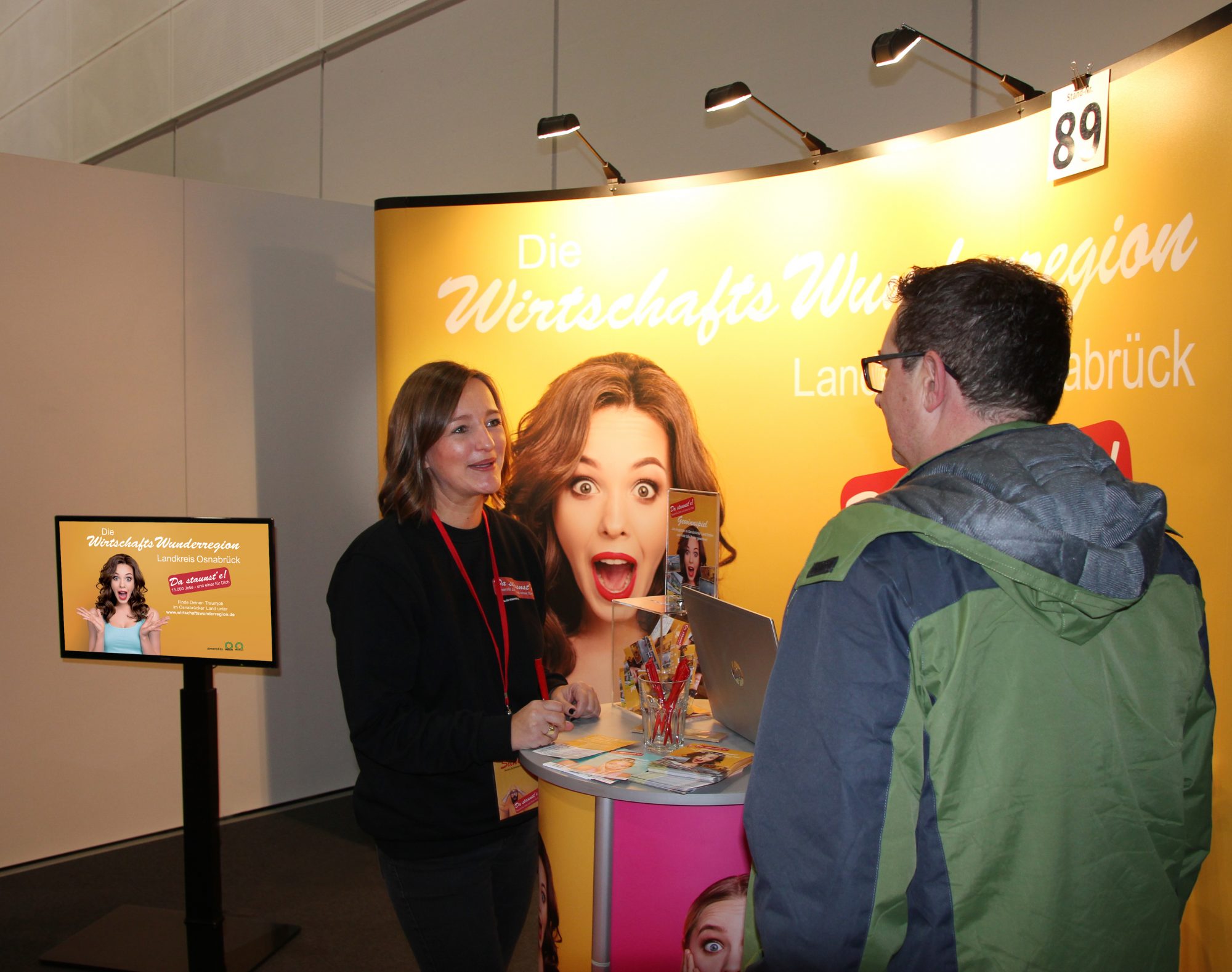 Auch auf der Jobmesse in Münster wird die WirtschaftsWunderregion Osn-abrücker Land präsent sein. (Foto: WIGOS - Eckhard Wiebrock)