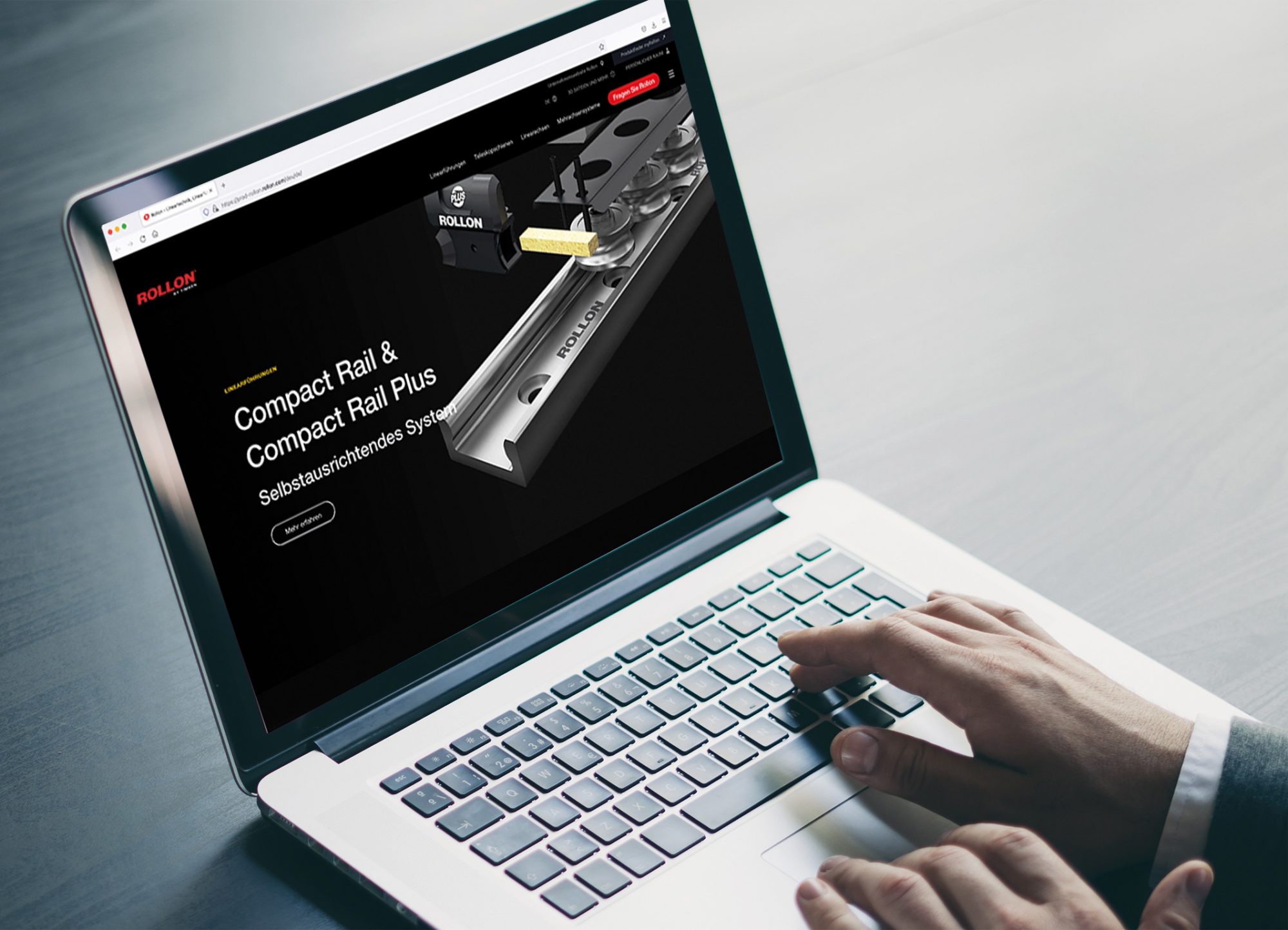 Die neue Online-Präsenz von Rollon ist noch schneller, benutzerfreundlicher und effizienter (Foto: ©stock.adobe.com - Rymden )
