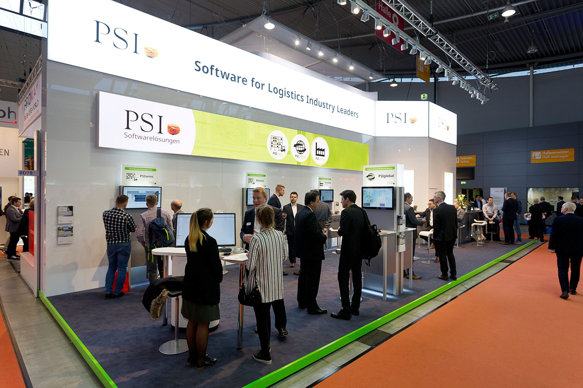 PSI auf L der Logimat (Foto: psi_logistics)
