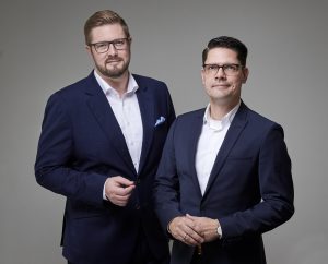 Die zweite Führungsgeneration: Alexander Breuckmann und Timo Dörr (Foto: Akkurat)
