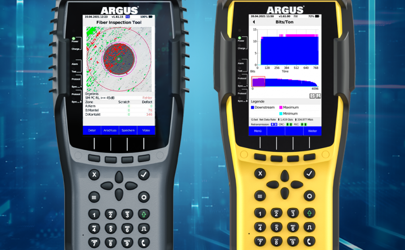intec stellt leistungsfähige XGS-PON-Testfunktionen und Fiber Multifunktionstester ARGUS® 300 & ARGUS® 260 auf der ANGA COM vor
