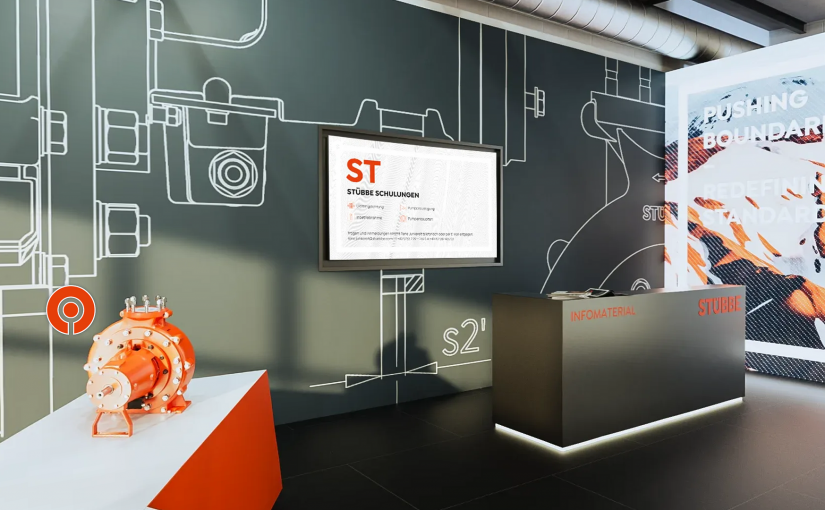 STÜBBE lässt Showroom als digitalen Zwilling nachbauen