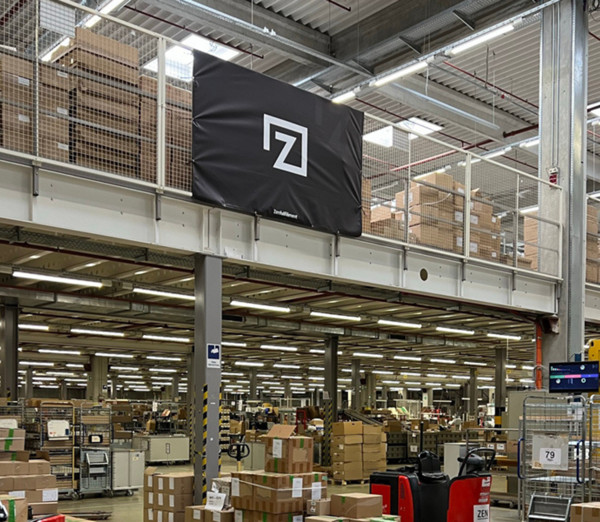 Zenfulfillment Lager (Foto: storelogix)