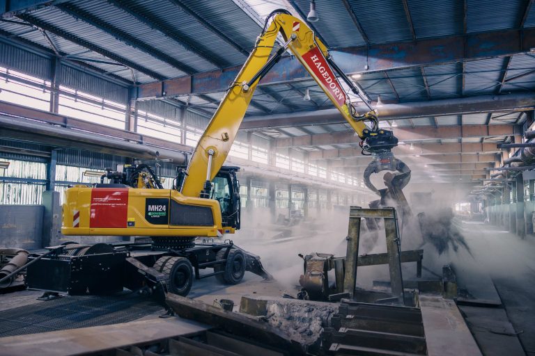 Die Hagedorn Gruppe ist nun Eigentümerin des CAT MH24 (Foto: Hagedorn)