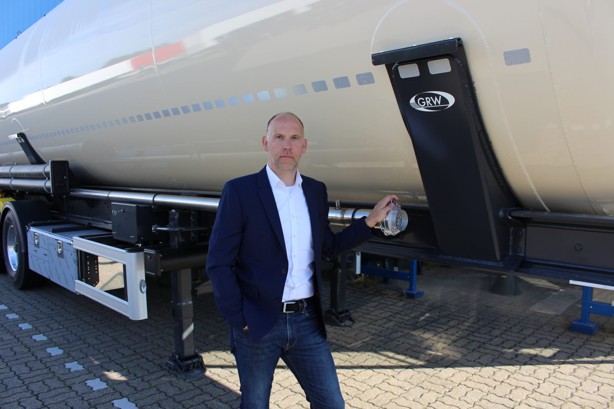 Dirk Nuxoll (Geschäftsführer) von GRW Europe (Foto: Schmitz Cargobull)