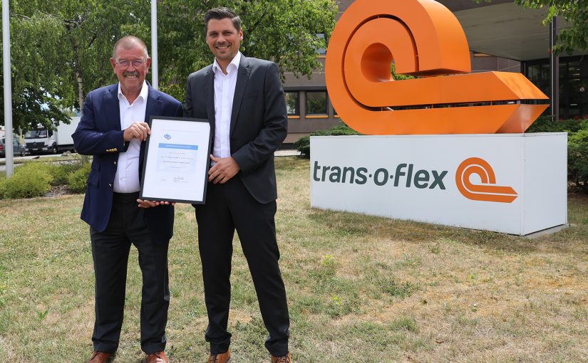 trans-o-flex gewinnt zum sechsten Mal in Folge den EURODIS-Preis für die beste Qualität