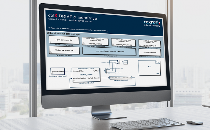 Modellbasierte Entwicklung von digitalen Lösungen durch Zusammenarbeit von MathWorks und Bosch Rexroth (Foto: Bosch Rexroth AG)