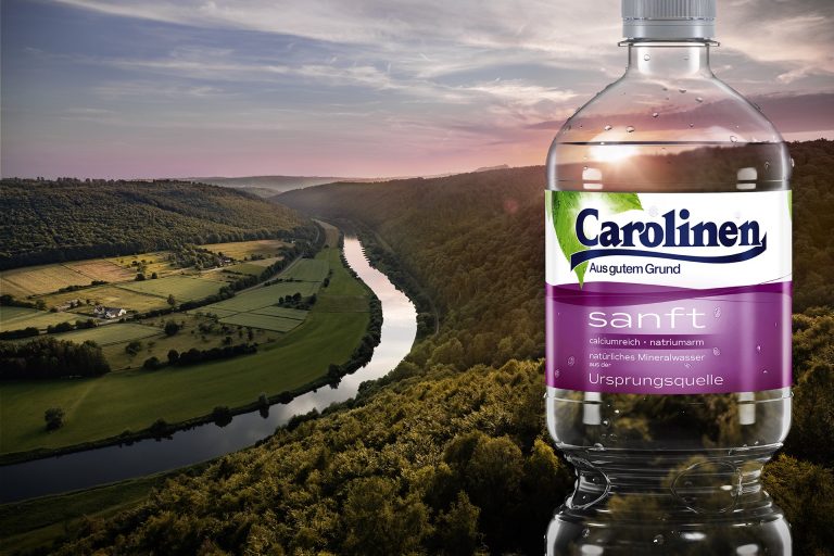 Carolinen Markenkampagne (Foto: Carolinen Brunnen)