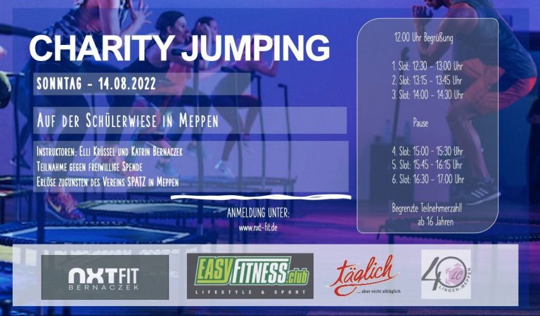 Charity Jumping Event am 14.08.2022 in Meppen (Foto: NXTFIT - Personal Training Studio)