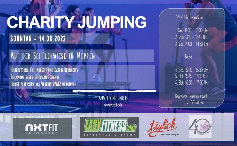 Charity Jumping Event am 14.08.2022 in Meppen (Foto: NXTFIT - Personal Training Studio)