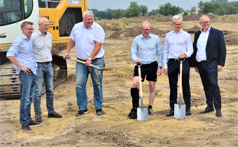 Die Nagel-Group hat mit dem Bau des neuen Standortes in Ringsted begonnen