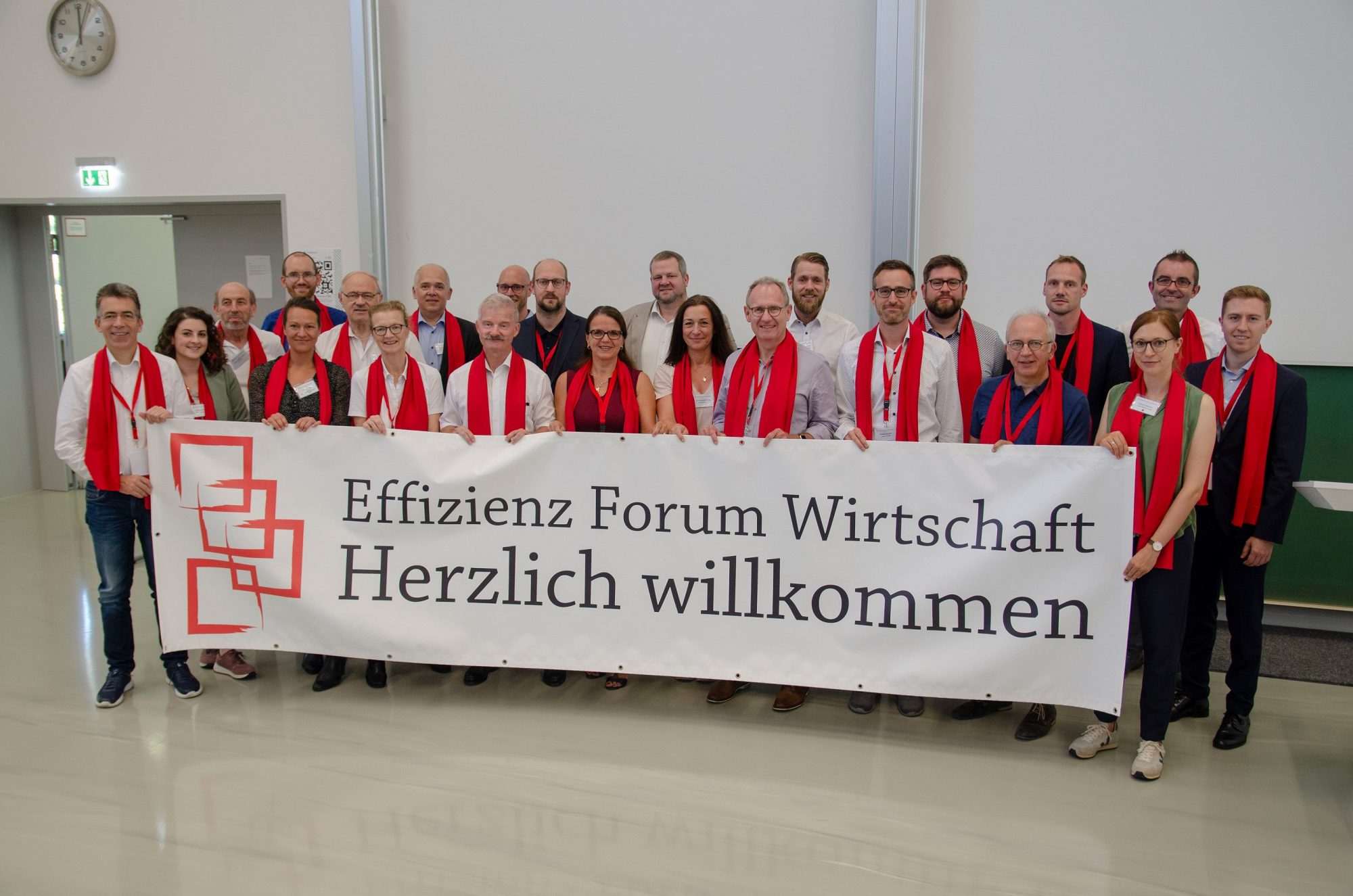 Das Effizienz Forum Wirtschaft ist eine Gemeinschaftsveranstaltung vieler Partner, die auf dem Campus Steinfurt vertreten waren. (Foto: FH Münster/Frederik Tebbe)