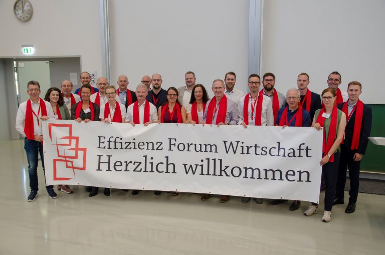 Das Effizienz Forum Wirtschaft ist eine Gemeinschaftsveranstaltung vieler Partner, die auf dem Campus Steinfurt vertreten waren. (Foto: FH Münster/Frederik Tebbe)