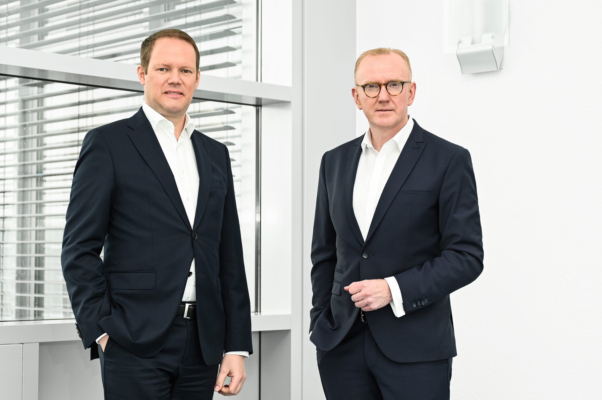Der technotrans-Vorstands (Peter Hirsch und Michael Finger) (Foto: technotrans SE)
