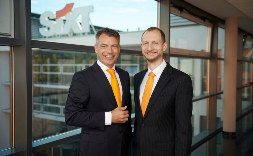 Vinzenz Pflanz (li.) und James Adams (re.) (Foto: Sixt SE)