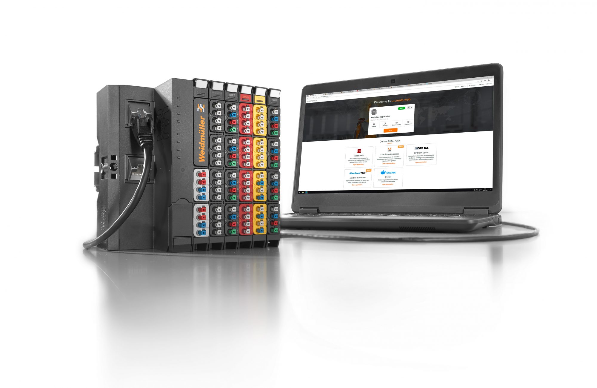 u-control - zukunftssicher und ideal konfigurierbar für individuelle Software-Anwendungen (Foto: Weidmüller)
