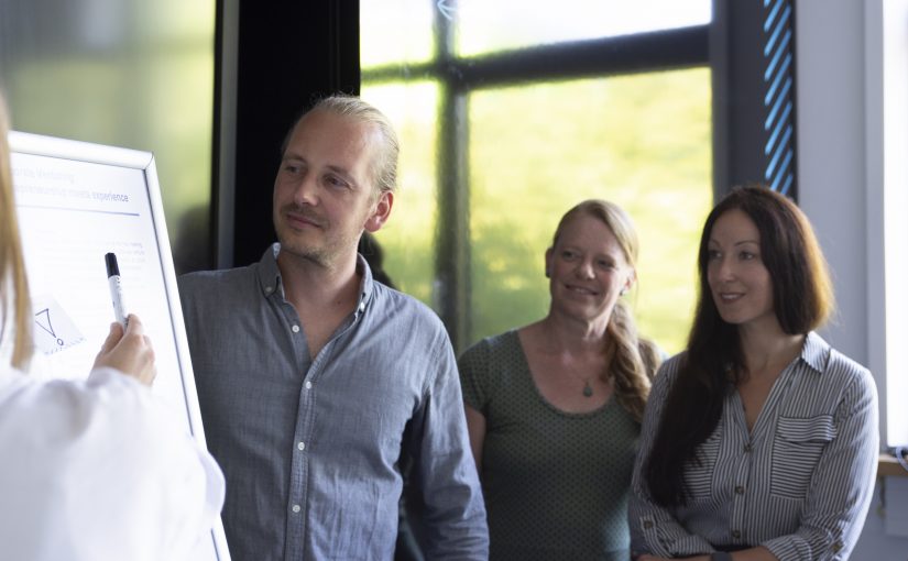 Für Bauingenieur*innen und Architekt*innen bietet die FH Münster zahlreiche Weiterbildungen zu aktuellen Themen an – von berufsbegleitenden Masterstudiengängen bis zu eintägigen Seminaren. (Foto: FH Münster/Diana Jansing)