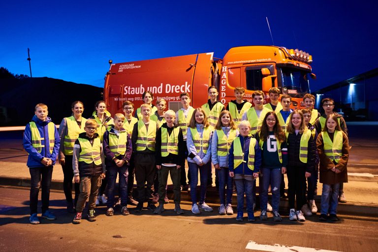 Die jungen Teilnehmer der Hagedorn-Kinderuni (Foto: Hagedorn)