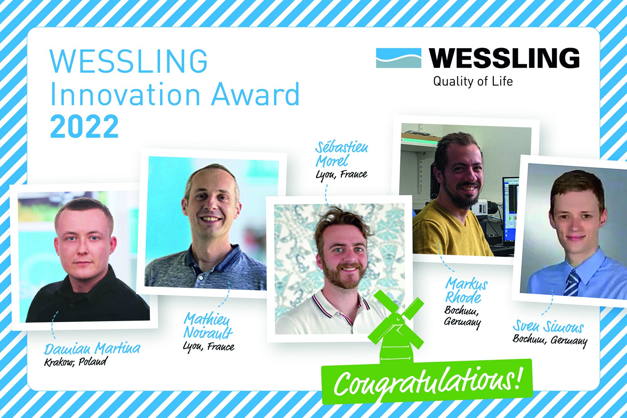 Der Zukunft WESSLING Innovation Award 2022 (Foto: Wessling)