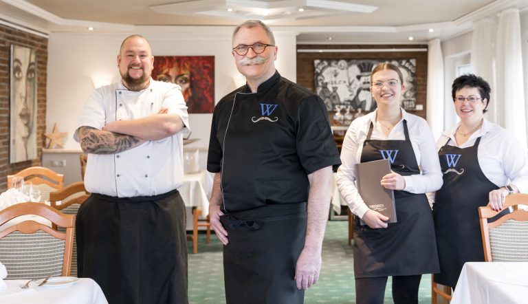 Das Team vom Restaurant Wiegands freut sich über die Auszeichnung. (Foto: gerberCom.)