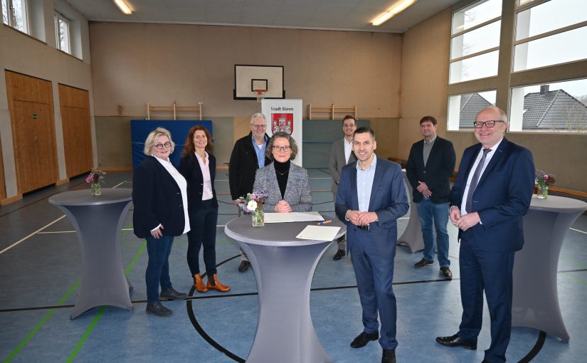 Land NRW fördert großzügig die Sanierung der Sporthalle an der Grundschule Josefschule in Büren