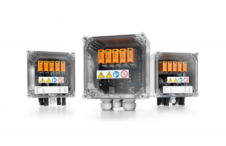 Die neuen PV-Next-Mini-2MPP-Varianten von Weidmüller für eine besonders platzsparende Installation (Foto: Weidmüller)