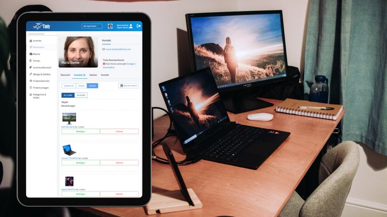 Mit der Timly Inventar-App ist die Inventur auch im Homeoffice durchführbar (Foto: Nighthawk Shoots / Unsplash)