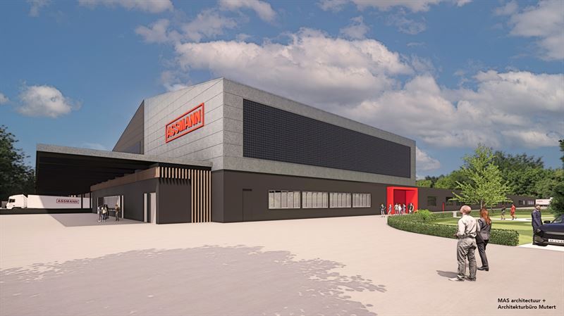 Das neue ASSMANN Logistikcenter (Foto: Assmann)