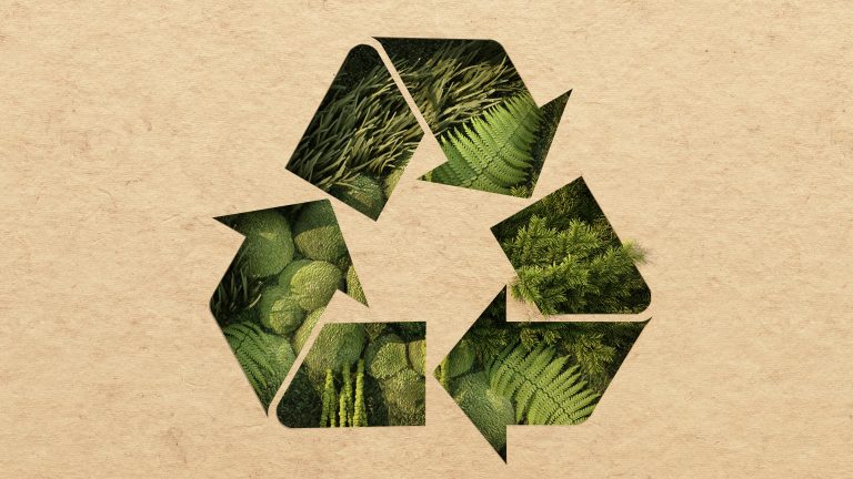 (Foto: Green_Earth_Recycle_Konzept_iStock-ID_1394774878_Phiwath_Jittamas)